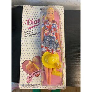 Vintage Diana Fashion Doll 29cm Vinyl Head Rooted Hair Movable Arms & Legs
